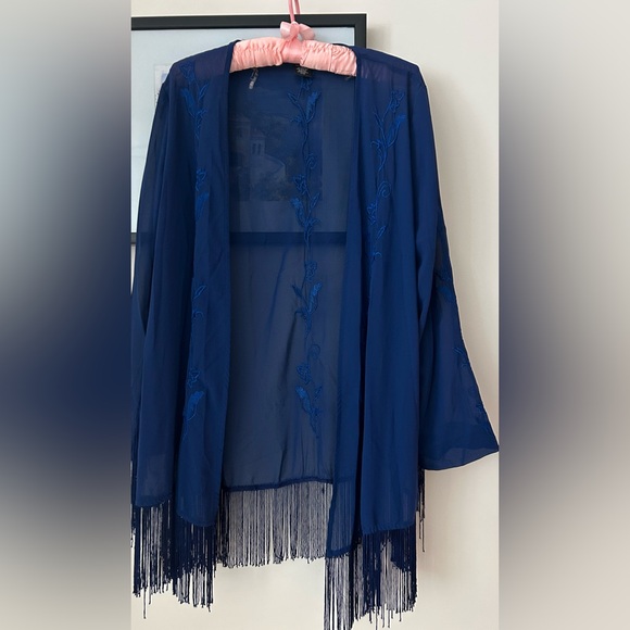 Simply Irresistible Blue Coverup - Picture 1 of 3